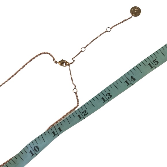 Gold Tone Adjustable Necklace with Dangly bits from Mint Mongoose - Picture 4 of 4